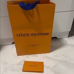 Louis Vuitton Orange Card Holder